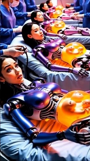 Future of Mothers : Robots Giving Birth in Lab #robots #robot