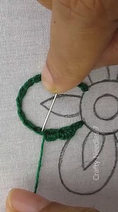 45K views · 581 reactions | Beautiful chain stitch with buttonhole stitch combination #reelsviral #fbreels #reels #trending #viralreels #reelsfb #craftyneedles7 | Crafty Needles 7 | Facebook