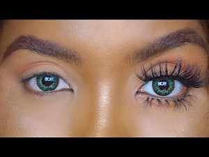 HOW TO APPLY FALSE EYELASHES FOR TOP AND LOWER LASHES + LED LASHES!! BEGINNER FRIENDLY