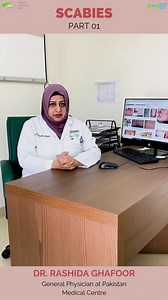 #MedicalMonday is back today with another interesting topic. Dr. Rashida Ghafoor, our General Physician at PMC, sheds light on Scabies - its signs, symptoms, and treatments. Stay informed and stay protected against this skin condition. #ScabiesAwareness #pakistanmedicalcentre #dermatology #healthylifestyle | Pakistan Association Dubai (PAD)