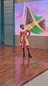 This morning on the Smile set, Kelia Cousins from the Louise Bennett-Coverley Primary School delivered a captivating recital of "Uriah Preach" by the legendary Louise Bennett-Coverley. | Smile Jamaica - TVJ