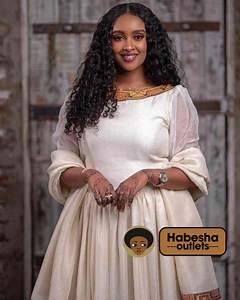 Handcrafted Habesha Kemis Dress: Elegant Ethiopian Eritrean Wedding Attire - Etsy