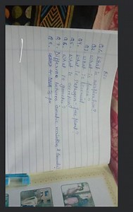 Bio Q.6 What is respiration? Q2. What is fusion? Q3. What is bi... | Filo