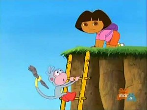 Dora The Explorer Season 2 Climb The Ladder and Slide down the slide