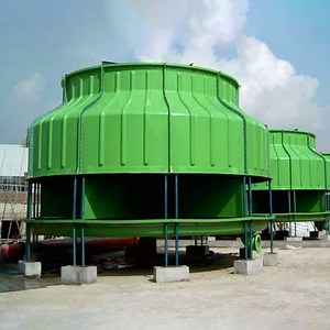 [Hot Item] Industrial Open Round Bottle Type Counterflow FRP Fiberglass Water Cooling Tower