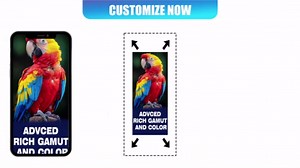 Custom Retractable Banner with Aluminum Frame - Portable Personalized Display with travel case for Business and Trade Shows Advertising and Promotion(33''X81'')