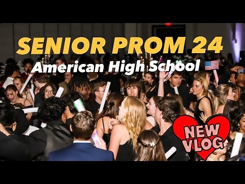Senior Prom American High School 🇺🇸 | Prom Dance | New Vlog