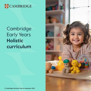 The Cambridge Early Years programme promotes balanced growth by focusing on physical, cognitive, language, and social development. This interconnected approach ensures children gain the skills and confidence needed to thrive. From physical activities to cognitive challenges, every aspect supports holistic growth. #Cambridge #WeAreCambridge #CambridgeInternational #CambridgeSchool #CambridgeEarlyYears | Cambridge - South Asia | Facebook