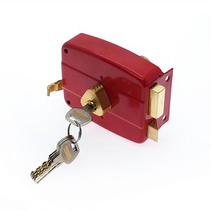 [Hot Item] Smart Rim Lock with Double Key Rows for Hotel Doors