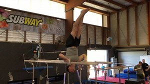 Alfie on parallel bars! #gymqldmasters #parallelbars #gymnastics #gymqld | Gymnastics Queensland