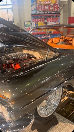 Who will be crowned the Slonaker winner in a couple of weeks at the @grandnationalroadstershow? Last year this @stevecookcreations built Impala took home the award. #slonaker #slonakeraward #grandnationalroadstershow #gnrs2024 #gnrs #stevecookcreations #impala #59impala #1959impala #chevyimpala #chevroletimpala #custom #customcar #customcars #classic #classiccars #classiccar | Hot Rods of the Midwest