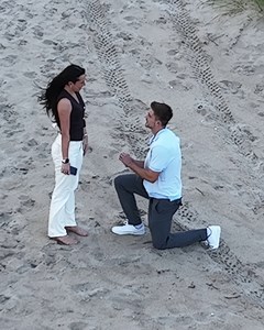 53K views · 796 reactions | A young man asked me to film his heartfelt wedding proposal to his girlfriend on Palm Beach. Despite challenging conditions with strong wind gusts and passing showers, everything came together beautifully. Wishing this happy couple all the best for their future together! Filmed on Palm Beach, Florida. | Paul Dabill Photography | Facebook