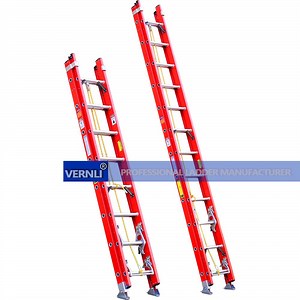 [Hot Item] High Quality FRP Fiberglass Straight Step Ladder Safety Step Ladder Folding Aluminum Combination Step Extension Ladder