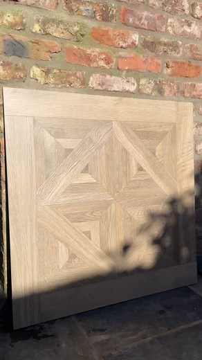 Same finish, but even more hard-wearing! First area mopped up and ready for the kitchen to be fitted. Back soon to complete the other rooms—really happy with the outcome so far! #tiler #tiler #tiling #tiles #renovation #porcelain #flooring #kitchen #parquet #parquetflooring #woodeffect #home #homedesign #uk | KQ Tiling