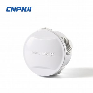 [Hot Item] DIN Rail, Cable Gland, Bracket Plastic Terminal Box with Reserved Holes