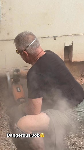 Cutting bricks 🧱 hard to watch sometimes | A. Pritchard & Sons