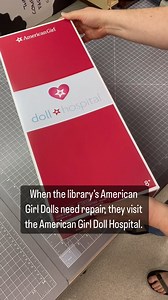 17 reactions | When the library system’s American Girl Dolls need...
