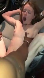 Cute skinny white girl squirts on bbc