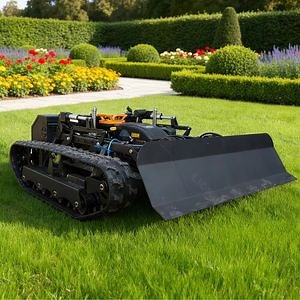[Hot Item] 1000mm Zero Turn Automatic Lawn Mower Robot RC Snow Shovel