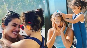 Video: Priyanka Chopra plays with niece in swimming pool