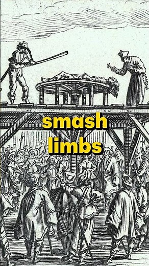 Breaking on the Wheel: The Most Brutal Medieval Punishment #shorts