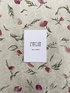 Handprinted Poetry Chapbook ‘fragments’ - Etsy UK