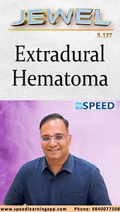 🧠 Head Injury Case Study with Dr. K. Vinayak Senthil! 🧠 Learn from Dr. K. Vinayak Senthil, M.Ch (CTVS), as he discusses the case of a 35-year-old male who suffered a head injury in a motorcycle accident. This session provides crucial insights into the diagnosis and management of traumatic brain injuries. 🚑🩺 #HeadInjury #TraumaCare #DrKVinayakSenthil #HealthcareEducation #MedicalProfessionals #SPEEDMedicalInstitute Dear Doctor ,🩺 Speed learning app Provides INI - SS and NEET SS DM / MCH App 