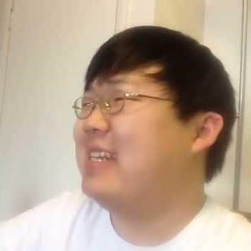 A praying mantis in a human's body tries to blend in