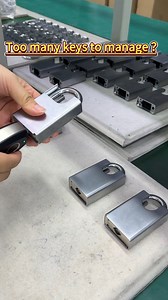A smart key that can manage 10,000 locks, solving the hassle of having too many keys#smartlock#smartkey#lock#key#lockfactory | Kenrone