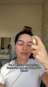 Pakistan muslimah settled in UK Nyla Khan getting ready for both holi and ramadan with her Hindu husband Siddharth 🇵🇰🇮🇳