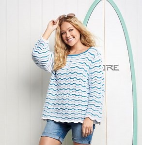 Shale Stitch Sweater | Knitting Patterns | Let's Knit Magazine