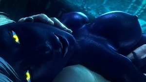 Dark elf Queen Nualia huge boobs, pov handjob , noname55 - XAnimu.com