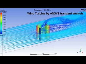 Wind Turbine by ANSYS transient analysis