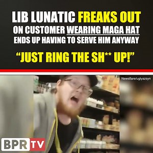 Vape shop employee has complete MELTDOWN at customer wearing a MAGA hat | BPR