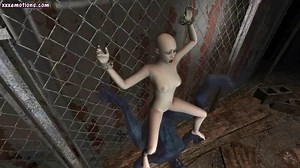 Animated vampire getting rammed