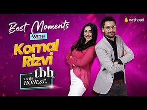 Tabish's Guilty Pleasure | TBH Best Moments | Komal Rizvi | Tabish Hashmi