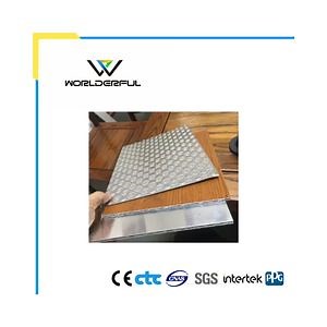 [Hot Item] Non-Combustible Timber-Look Fireproof Facade Aluminum Aluminium Core Panel 3D Curtain Wall