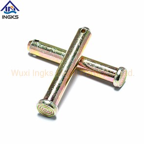[Hot Item] Galvanizing Steel Positioning Pin Flat Head Clevis Pin with Hole for Dental Machine