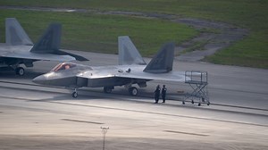 F-22 Raptor Aerial Demonstration Team performs at Scott AFB Air Show 2023