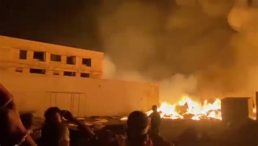 Masala market in Ndola is on fire right now. | Zambian Eye News