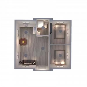 [Hot Item] Modern Small House Wood Cabin Prefabricated Expandable Container Home