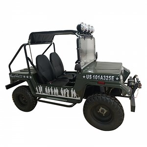 [Hot Item] China Four Wheeler Quad Buggy Go Kart Willys Mini Jeep 125cc for Sale