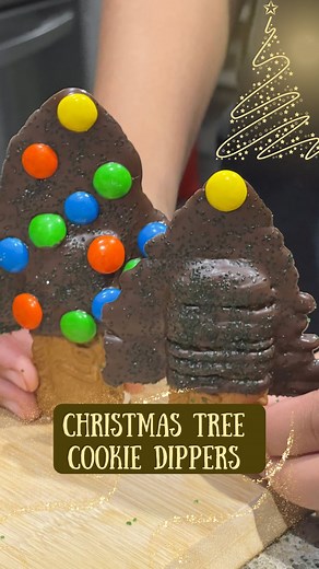🍪🎄Christmas Tree Cookie Dippers🎄🍪 Ready in 5 Minutes!! 🍫Indulge in these irresistible Biscoff cookie dippers, the perfect treat for the holiday season!🍫 Thanks to @jessiejanedaye for the wonderful recipe inspo! Ingredients: Lotus Biscoff cookies Melted chocolate Toppings of your choice (sprinkles, chopped nuts, dried fruit, crushed cookies, candy cane, etc.) Instructions: Lay Biscoff cookies on a lined baking sheet and melt your chocolate. Transfer melted chocolate to a piping bag and cut 