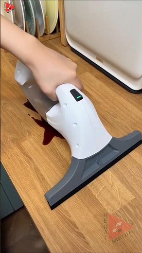 Electric Window Vacuum Squeegee,Perfect for Showers, Mirrors, Glass😱😍/#cleaning #vacuum #shorts