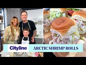 Shrimp rolls with rémoulade and brown butter