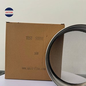 [Hot Item] Soil Sieve Set Horticultural Round Hole Lab Standard Sample Test Sieve