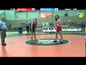 Greco 71 KG Andru Hincy vs. William Keeter