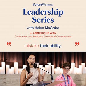How can you shape the future to be more inclusive? Recorded live at the Future Women Leadership Summit 2023, in this episode you’ll hear from Angelique Wan, Co-founder and Executive Director of Consent Labs. Angelique talks about the importance of supporting organisations striving for change and shares some practical methods to incorporate the passion and innovation of young people into the workplace. Search for the Future Women Leadership Series to listen 🎧 | FW - Future Women
