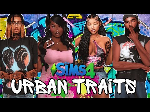 Give your sims more personality with these Urban Traits!