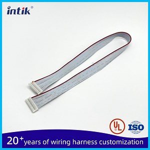 [Hot Item] OEM Gh1.25 12p UL1571 24-26AWG Flat Cable Assembly Wiring Harness for Computer Host and Optical Drive